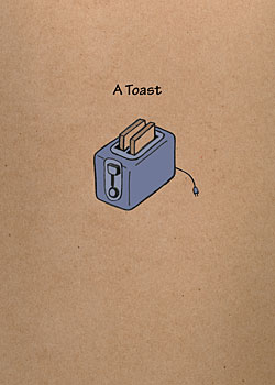 momday toast card
